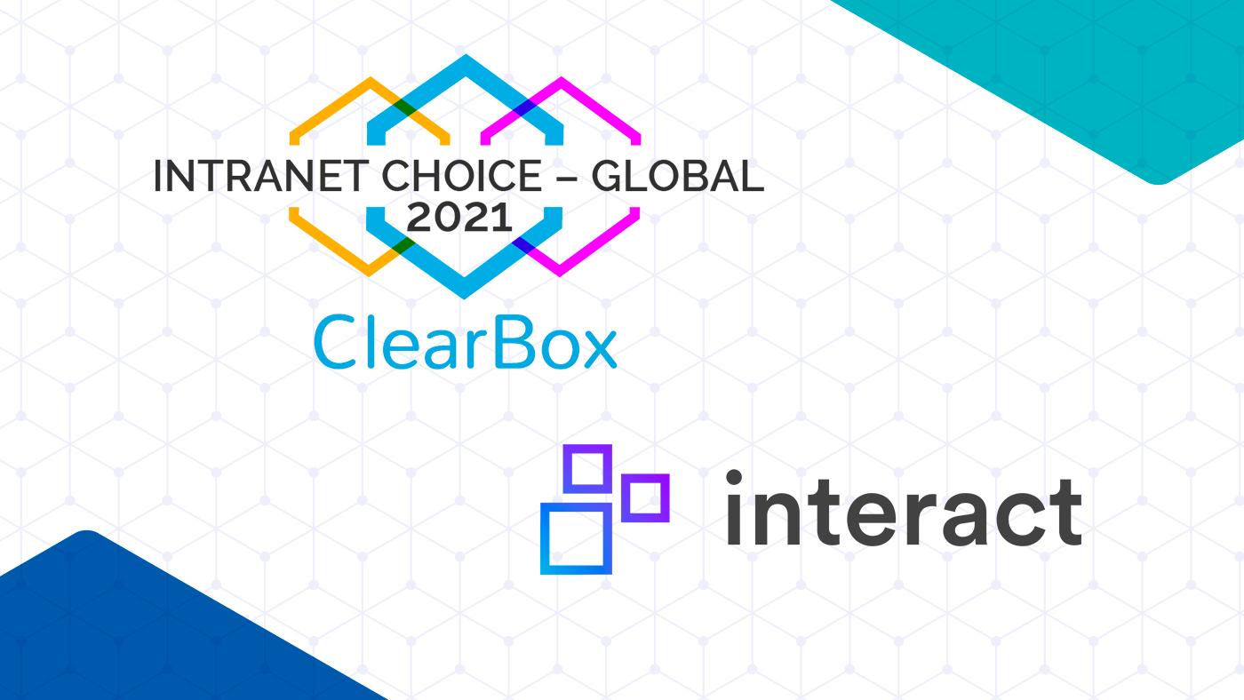 Interact named as global ‘Intranet Choice’ for 2021 featured image
