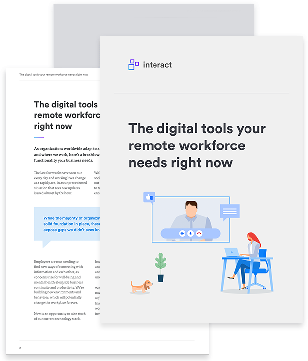 What digital tools are essential for your organization as we move forward? 