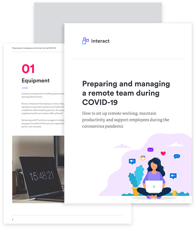 This handy guide and free checklist ensures your staff are equipped and supported for a new way of working